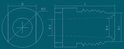 Hartmetall nozzle