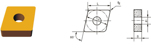 tungsten carbide indexable inserts CNMA