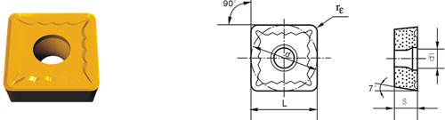 tungsten carbide indexable inserts SCMT-ZM