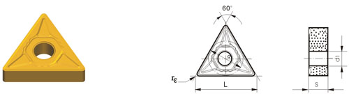 inserti in carburo cementato TNMG-ZKF