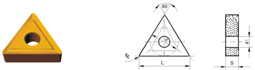 inserti in carburo cementato TNMM-V