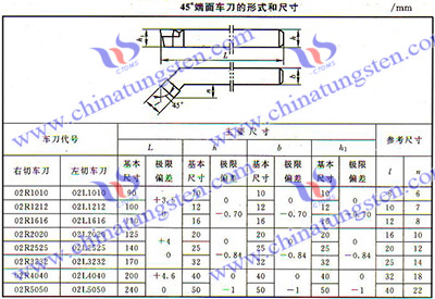 硬質合金外表面車刀