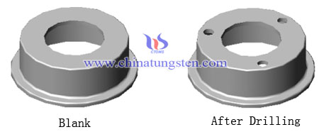 Plantilla de carburo de tungsten