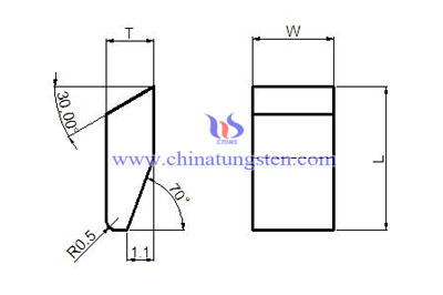 tungsten karbür testere-ipuçları