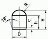 carboneto de tungstênio botão