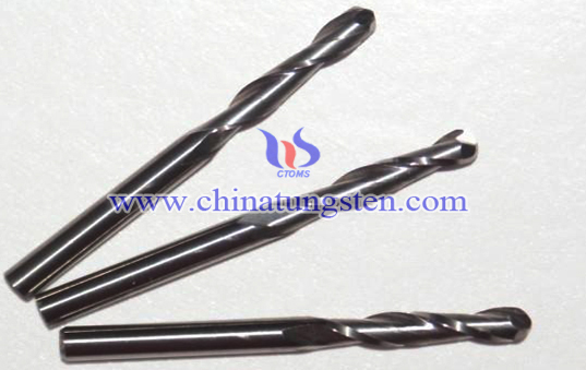 tungsten carbide ball-end cutter picture