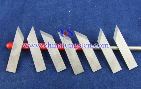 tungsten carbide leather blade picture