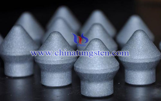 tungsten carbide mushroom button picture