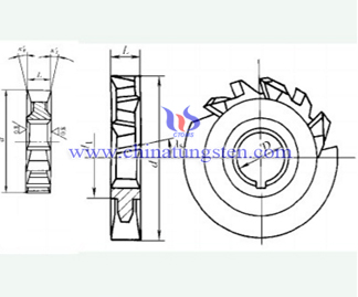 tungsten carbide side face milling cutter picture