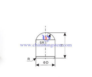 tungsten carbide spherical button picture