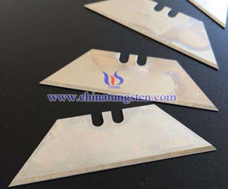 tungsten carbide trapezoidal blade picture