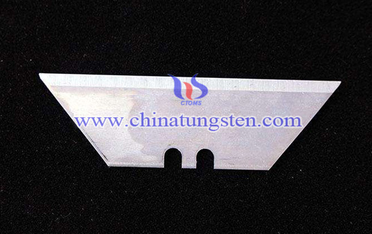 tungsten carbide trapezoidal blade picture