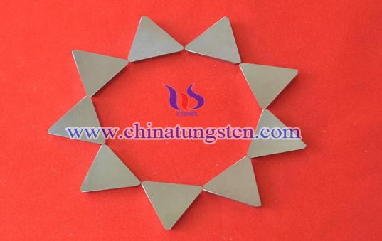 tungsten carbide triangular blade picture