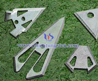 tungsten carbide triangular blade picture