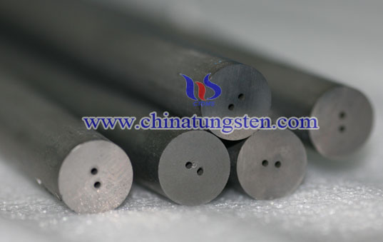 tungsten carbide two straight shrinkage rod