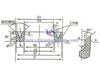 硬質合金U型密封圈